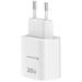 Swissten Síťový Adaptér Edge GaN 1x USB-C PD 20W + 1x USB-A 18W QC Bílý 22071713