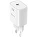 Swissten Síťový Adaptér Edge GaN 1x USB-C PD 20W Bílý 22071711