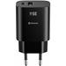 Swissten Síťový Adaptér Edge GaN 1x USB-C PD 35W + 1x USB-A 18W QC Černý 22071716