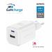 SWISSTEN SÍŤOVÝ ADAPTÉR GaN 1x USB-C 45W PD + 1x USB-A 18W QC BÍLÝ 22071300