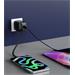 Swissten Síťový Adaptér Slidecharge GaN 30W, 1x USB-A 18W Se Zatahovacím USB-C Kabelem 0,75m Černý 22070202