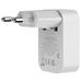 Swissten Skládací síťový adaptér FoldCharge GaN 1× USB-C 30 W + 1× USB-A 18 W QC bílý 22071742