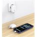 Swissten Skládací síťový adaptér FoldCharge GaN 1× USB-C 30 W + 1× USB-A 18 W QC bílý 22071742