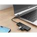 Swissten usb-c hub 4-in-1 (usb-c 100w, hdmi 4k, 2x usb-a) aluminium 44040201