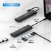 Swissten usb-c hub 7-in-1 (usb-c 100w, hdmi 4k, 1x usb-a 3.0, 2x usb-a 2.0, sd, micro sd) aluminium 44040202