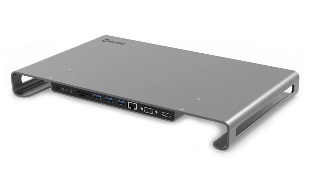 Swissten usb-c hub dock aluminium 44040104