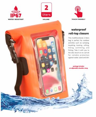 SWISSTEN VODOTĚSNÉ POUZDRO SWISSTEN WATERPROOF ORANŽOVÉ(2L) 32900810