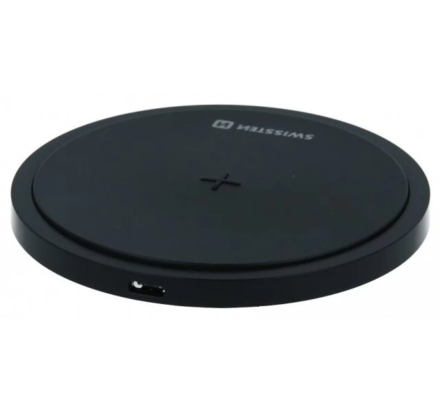 SWISSTEN WIRELESS NABÍJEČKA 15W ČERNÁ 22055504