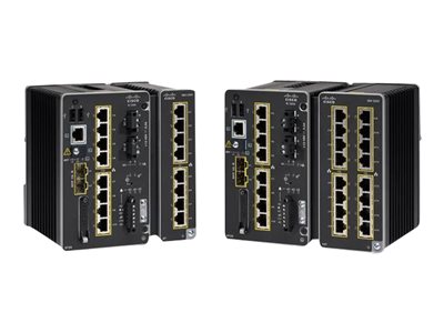 Switch, Cat IE3300 w 8 GE CU&2 GE SFP,Modular IE-3300-8T2S-E