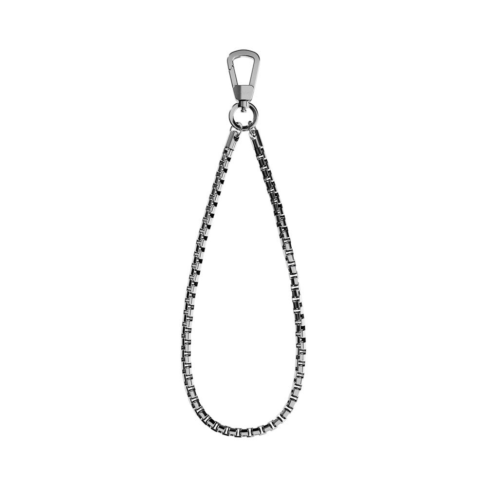 SwitchEasy 4.5mm Metal Chain Wrist Strap + Strap Card - Silver MPHIPH325SV24