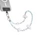 SwitchEasy Beaded Wrist Strap + Strap Card - Cloud Mist MPHIPH343CM24