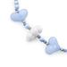 SwitchEasy Beaded Wrist Strap + Strap Card - Heart Fluff MPHIPH343HF24