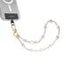 SwitchEasy Pearl Wrist Strap + Strap Card - White Pearl MPHIPH340WP24
