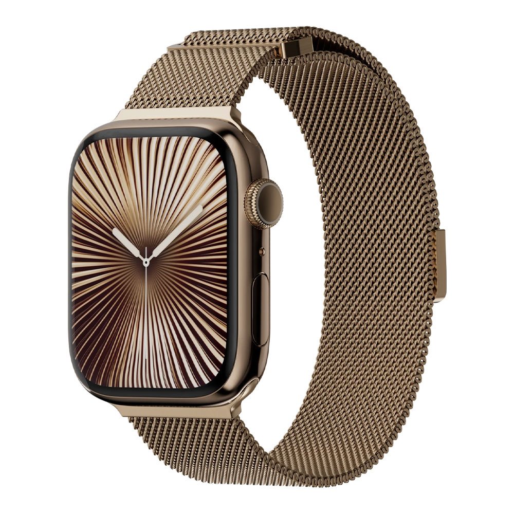 SwitchEasy remienok Mesh Stainless Steel pre Apple Watch 44/45/46mm - Gold SAW569032GD24