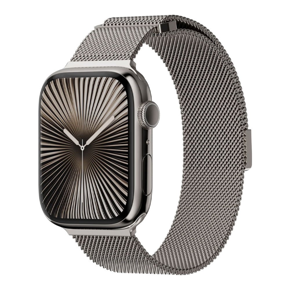SwitchEasy remienok Mesh Stainless Steel pre Apple Watch 44/45/46mm - Natural SAW569032NA24