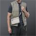 SwitchEasy Sacoche Utility Crossbody Bag + Strap Phone Lanyard 20mm 2L - Cement Gray + Galaxy Gray MPHIPH234CX24