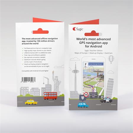 Sygic - Voucher Európa + Traffic s HUD a DashCam funkciou, doživotná licencia 039S-AURVOU-ICS