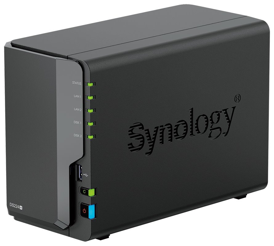Synology™ DiskStation DS224+ (2x HDD, 2jadro CPU, 2(6)GB RAM, 2xGLAN, 2x USB3.2Gen1)