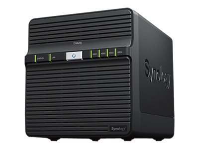 Synology™ DiskStation DS420j (4x HDD; 4jadro CPU; 1GB RAM; 1xGLAN; 2x USB3.2Gen1)