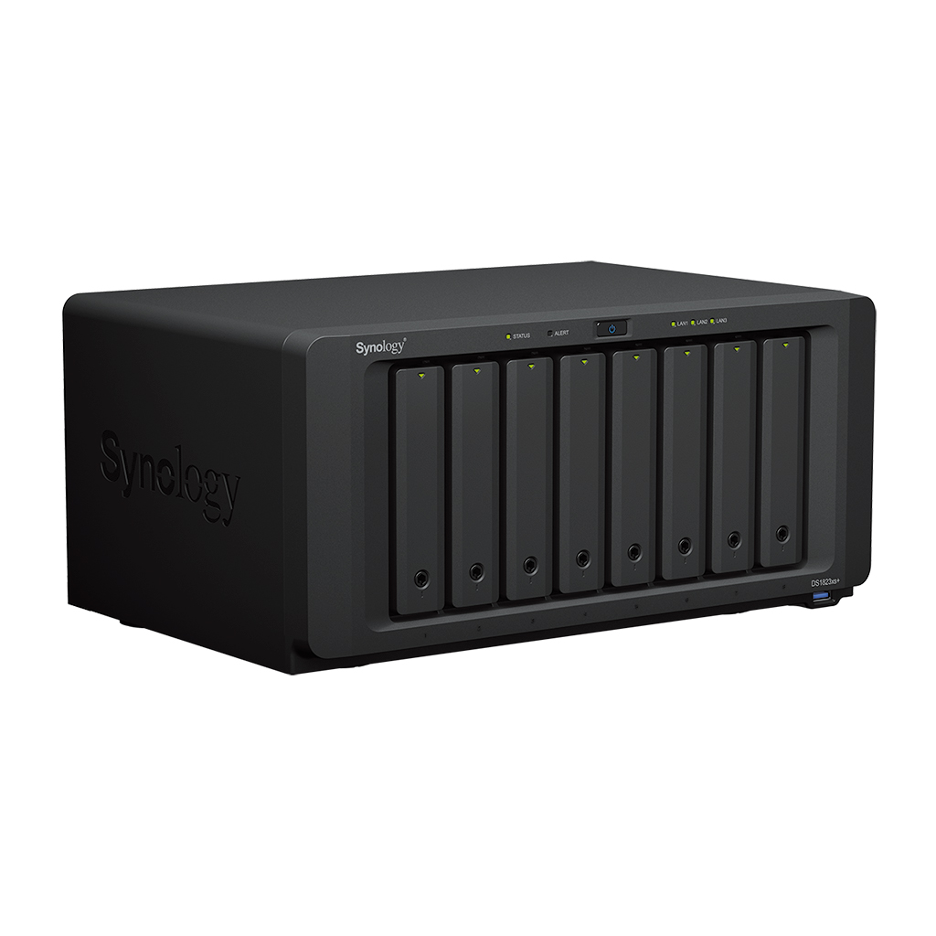 Synology DS1823xs+ DiskStation RAID 8xSATA server, 2x1Gb,1x10Gb LAN