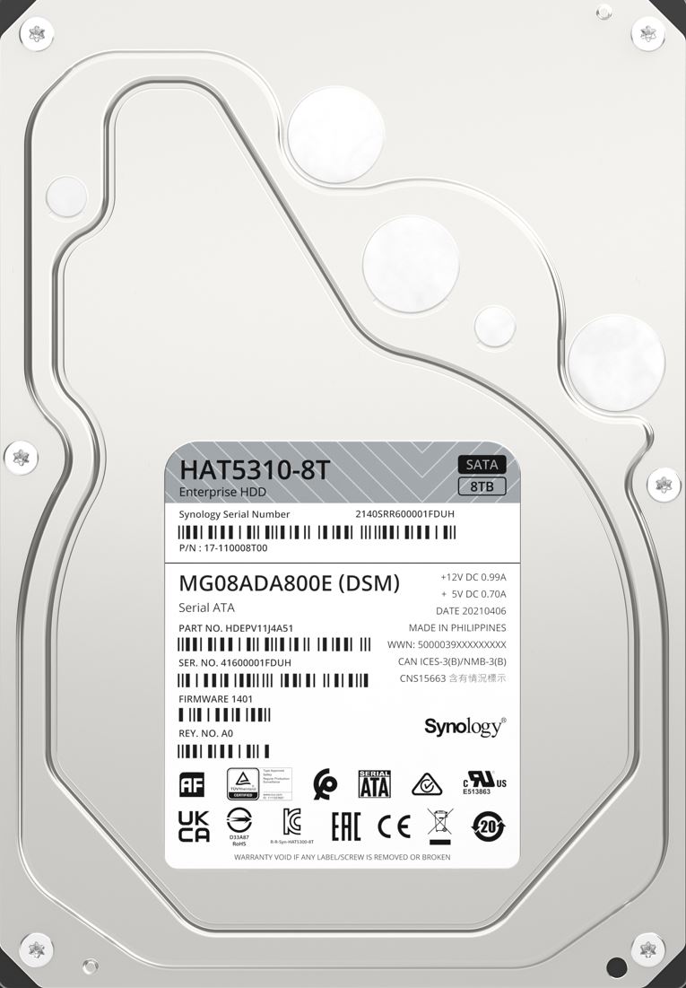 Synology HAT5310-8T 3.5" SATA HDD