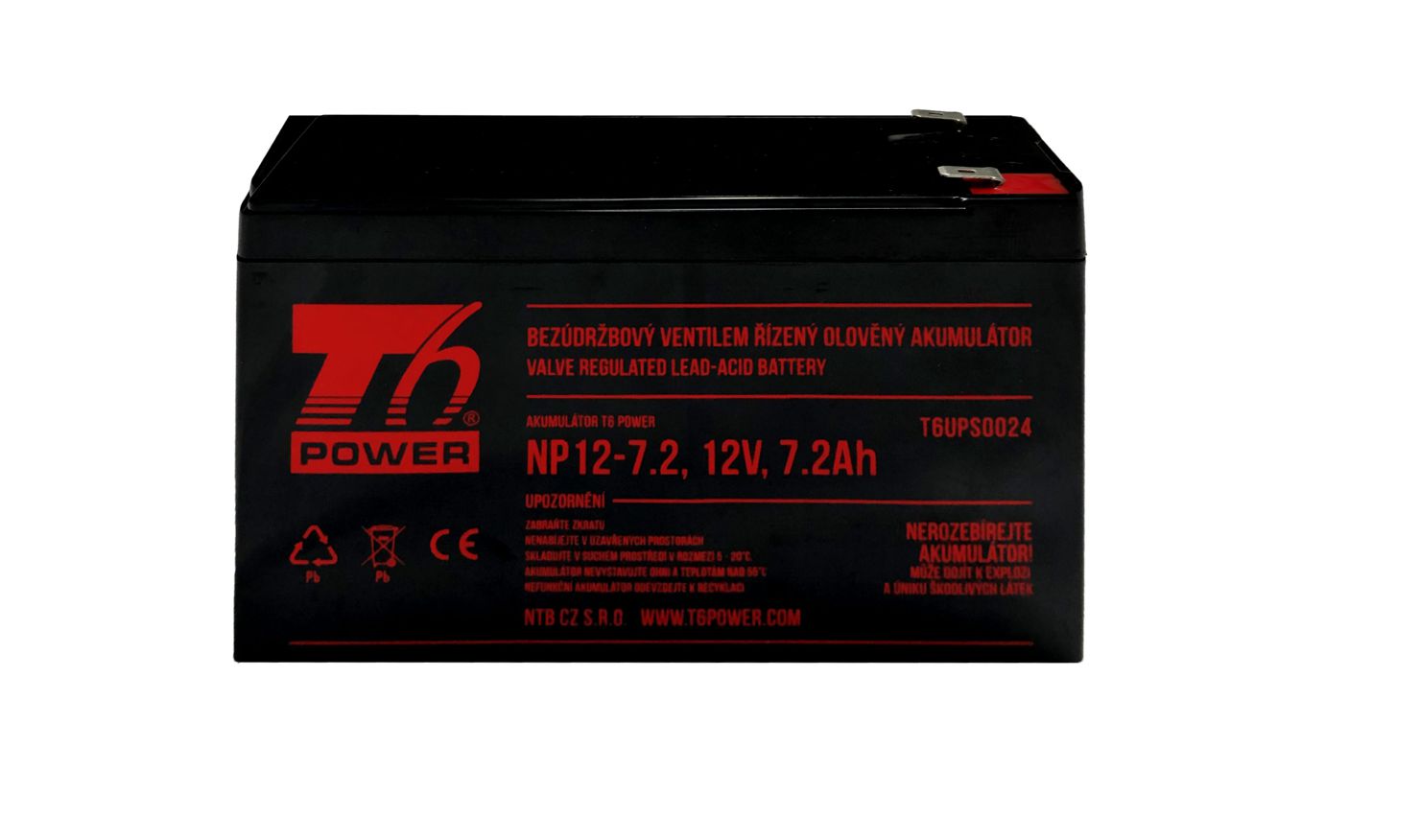 T6 Power RBC2, RBC110, RBC40 - battery KIT T6APC0010