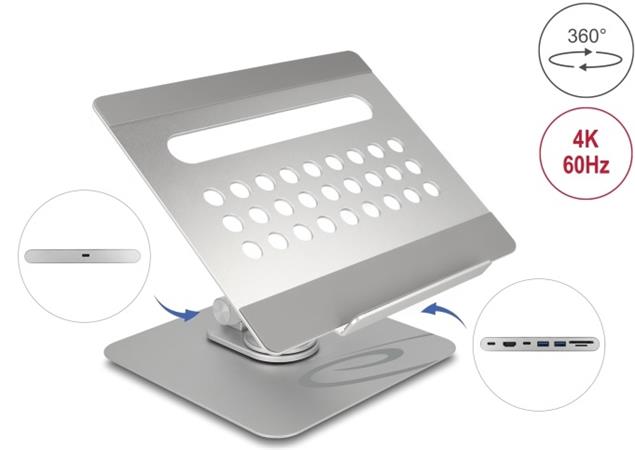 Tablet and Laptop Stand with built in Do, Tablet and Laptop Stand with built in Do 18457