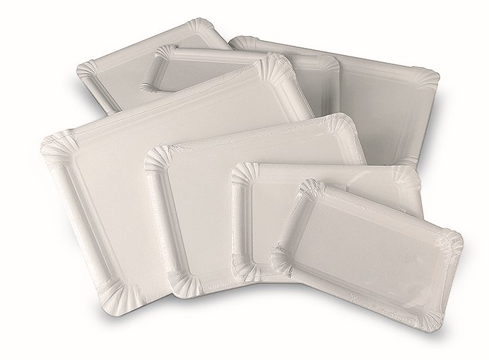 Tácka Cleanex Trade papírový, velikost 11x17cm, 12 ks