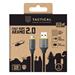 Tactical Fast Rope Aramid 2.0 Cable USB-A/USB-C 1m 8596311292286
