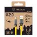 Tactical Fat Man 2.0 Cable USB-A/USB-C 1m Yellow 8596311292330