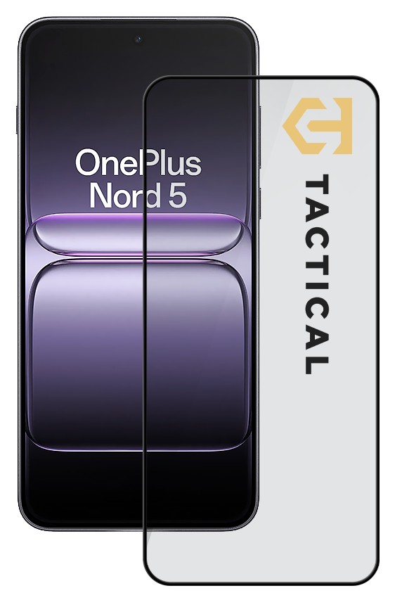 Tactical Glass Shield 5D sklo pro OnePlus Nord 5 Black 8596311298776