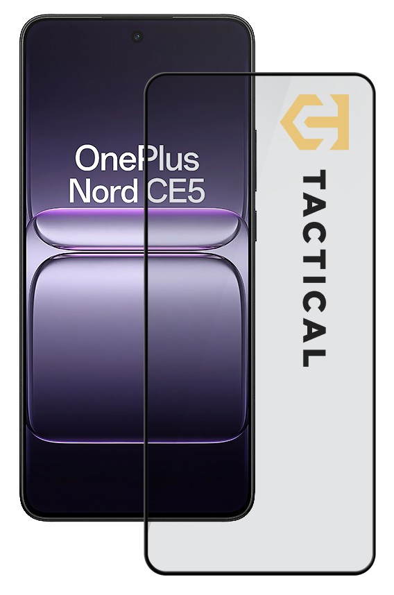 Tactical Glass Shield 5D sklo pro OnePlus Nord CE5 5G Black 8596311299605