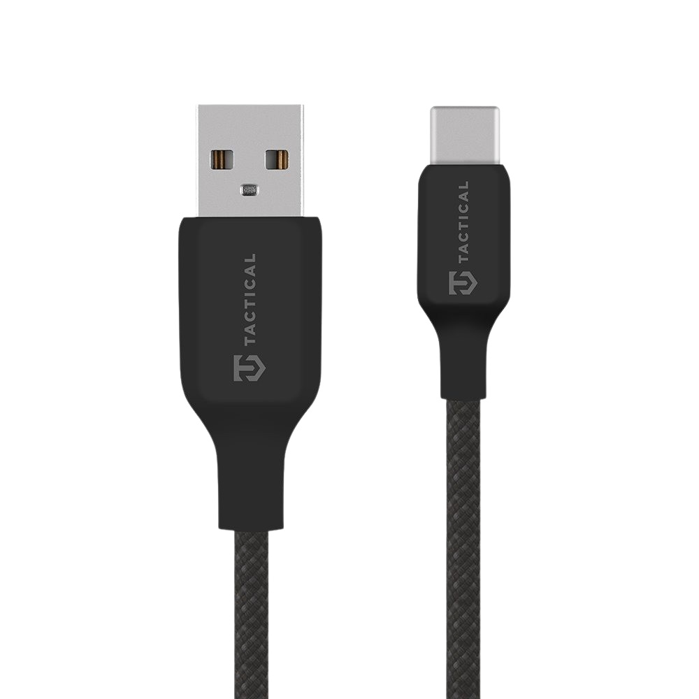 Tactical Stitch Thread Cable USB-A/USB-C 2m Black 8596311283383