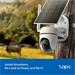 Tapo C615G KIT Solar-Powered Pan/Tilt4G LTE SecurityCamera kit
