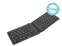 Targus® Anti Microbial Folding Ergonomic Tablet Keyboard - US AKF003US