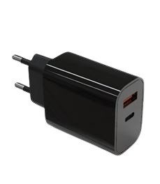 TB Touch 2x3A USB C + USB A černá nabíječkar AZTBXUL2USB3ACB