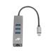 TB Touch USB C - RJ45, 3x USB adaptér 1000Mb/s AKTBXKACRJ453UG