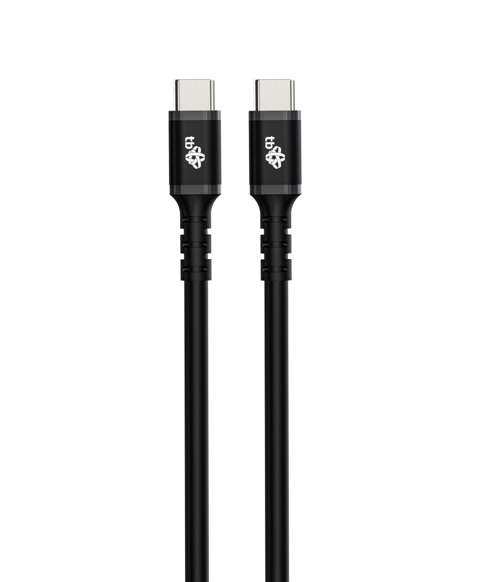 TB USB-C kabel černý 100W 1m AKTBXKUCC2SI10B