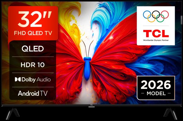 TCL 32S5L SMART TV 32" QLED/FHD/Direct LED/50Hz/2xHDMI/1xUSB/LAN/AndroidTV