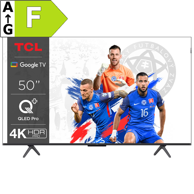 TCL 50C655 SMART TV 50" QLED/4K UHD/Direct LED/3xHDMI/USB/LAN/GoogleTV