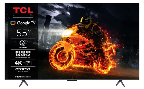 TCL 55C71B SMART TV 55" QLED/4K UHD/Direct LED/144Hz/4xHDMI/USB/LAN/GoogleTV