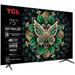 TCL 75C6K SMART TV 75" QLED/4K UHD/Mini LED/144Hz/4xHDMI/USB/LAN/GoogleTV