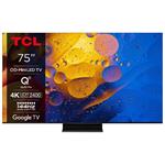 TCL 75C765 SMART TV 75" QLED/4K UHD/Mini LED/144Hz/4xHDMI/USB/LAN/GoogleTV