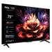 TCL 75V6C SMART TV 75" LED/4K UHD/Direct LED/3xHDMI/2xUSB/LAN/GoogleTV