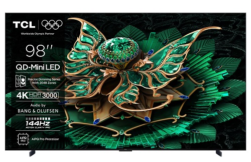 TCL 98C7K SMART TV 98" QLED/4K UHD/Mini LED/144Hz/4xHDMI/USB/LAN/GoogleTV POŠKOZENÁ KRABICE 98C7KR