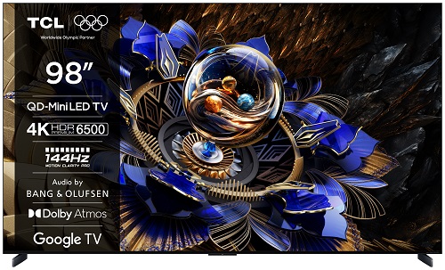 TCL 98X11K SMART TV 98" QLED/4K UHD/Mini LED/144Hz/4xHDMI/USB/LAN/GoogleTV POŠKOZENÁ KRABICE 98X11KR