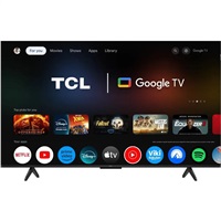 TCL P79K QLED 50" TV, 4K Ultra HD, Dolby Atmos, Dolby Vision, HDMI, LAN, Wi-Fi, Google TV 50P79K