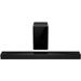 TCL Q75HE soundbar 5.1.2, 620 W, Bluetooth 5.1, WiFi 5, Dolby Atmos, Dolby TrueHD, Dolby Digital Plus, subwoofer, černá