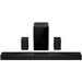 TCL Q85HE soundbar 7.1.4, 860 W, Bluetooth 5.1, WiFi 5, Dolby Atmos, Dolby TrueHD, Dolby Digital Plus, subwoofer, černá