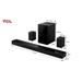 TCL Q85HE soundbar 7.1.4, 860 W, Bluetooth 5.1, WiFi 5, Dolby Atmos, Dolby TrueHD, Dolby Digital Plus, subwoofer, černá